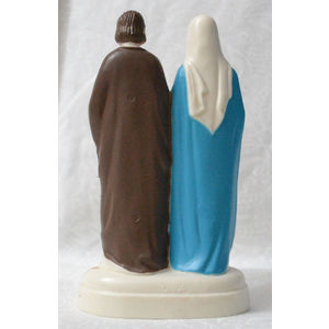 Holy Family Magnetic Plastic Statue 10cm