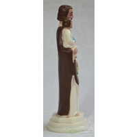 Saint Joseph Statue, Magnetic Base, Plastic, 100mm (4") High x 35cm Wide x 35cm Deep