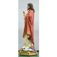 Sacred Heart Of Jesus Statue, 300mm (11.8") High Resin Statue