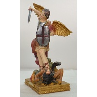 SAINT MICHAEL Statue, 300mm (12") High Resin Statue