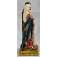 Holy Family Statue, Resin, 145mm (5.5") H x 80mm W x 50mm D