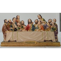 The Last Supper Statue, Resin 230mm x 12cm Statue