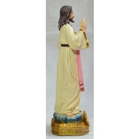 Divine Mercy Statue, Resin, 145mm (5.5") High x 45mm Wide x 40mm Deep