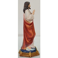 Sacred Heart Of Jesus Statue, 205mm (8") High Resin Statue