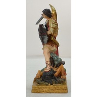 SAINT MICHAEL Statue, 220mm (8 1/2") High Resin Statue