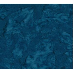 31cm REMNANT Batik Australia Tonal Batiks NAVY 110cm Wide Cotton Fabric