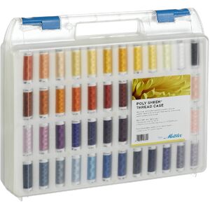 Mettler POLY SHEEN Thread Case with 96 Spools TCPS96-KIT