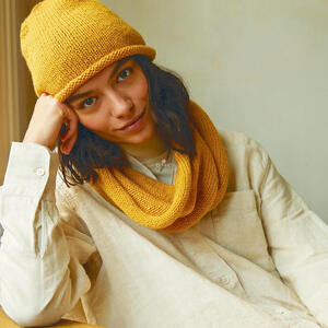The Together Hat And Snood Knitting Kit, DMC Mindful Making TR101K