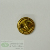 St. Theresa Patron Saint Lapel Pin, Gold Tone, Patron Of Missionaries