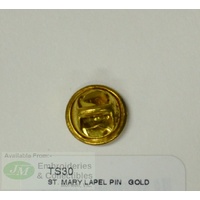 St. Mary Of Cleophas Lapel Pin, Gold Tone, Patron of Mothers