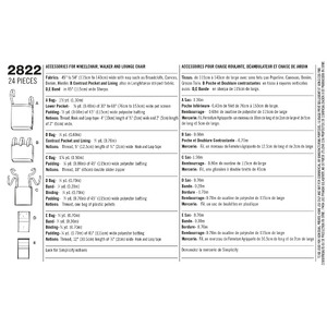 Crafts Simplicity Sewing Pattern 2822