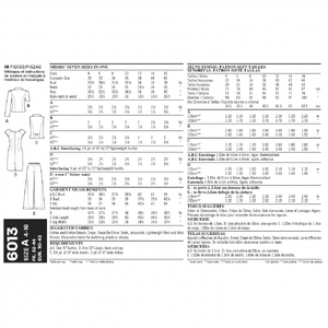 New Look Pattern 6027 Misses' Tunic or Top