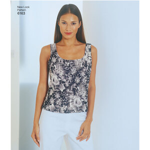 New Look Sewing Pattern 6163 Misses Jacket, Top, Pants and Skirt