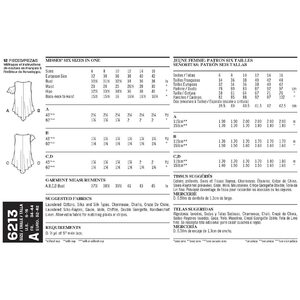New Look Sewing Pattern 6213 Misses' Tops