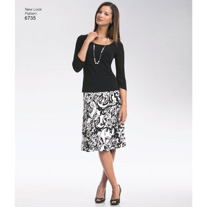 New Look Pattern 6735 Misses' Separates