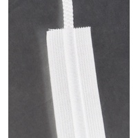 Uni-Trim Drawcord Elastic, 32mm WHITE Full 15 Roll, Sports Elastic, Trackpant Elastic