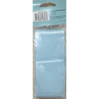 Blanket Binding 100mm x 4.1m, BABY BLUE, 100% Polyester, Uni-Trim