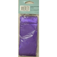 Blanket Binding 100mm x 4.1m, PURPLE, 100% Polyester, Uni-Trim