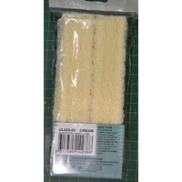 Uni Trim CREAM Eyelet Lace 30mm x 15m, Insertion Lace Knitting Lace, 100% Nylon