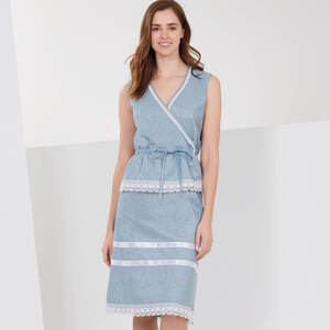New Look Sewing Pattern N6624 Misses' Tops And Pull On Skirts