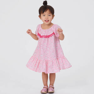 New Look Sewing Pattern N6629 Toddler's Dresses