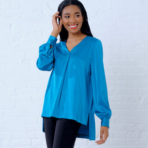 New Look Sewing Pattern N6637 Misses' Loose Fitting Blouses
