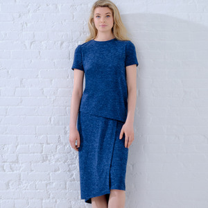 New Look Sewing Pattern N6646 Misses' Knit Tops and Skirts