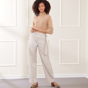 New Look Sewing Pattern N6691 Misses' Slim Or Flared Pants