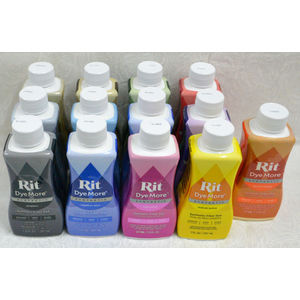 RIT Liquid Fabric Dye, DyeMore Synthetic Dye, 207ml GRAPHITE BLACK
