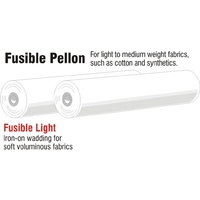 Vilene Fusible Iron-On Medium Light Pellon H630, 90cm wide REMNANT 40-50cm