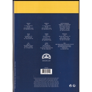 DMC Broder Machine Embroidery Cotton Colour Card Art 206A-237A