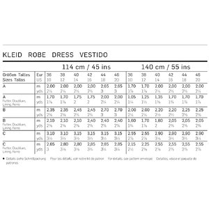 Burda Style B6894 Dress Sewing Pattern Burda Sewing Pattern 6894