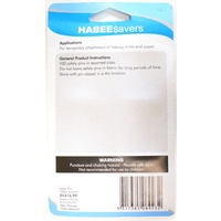 Habee$avers Safety Pins, 100 Pieces Assorted, Nickle Plate & Brass