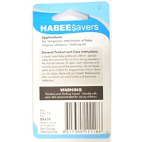 HabeeSavers Baby Safety Locking Pins, 48mm, Pack Of 6 Pins,