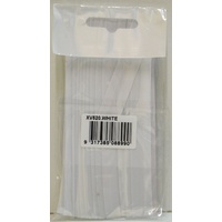 HabeeSavers Polycotton Bias Binding, WHITE, 12mm x 5m, 65% Polyester, 35% Cotton