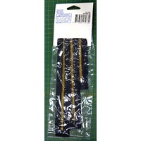 Habeesavers Multi-Pack Jeans Zippers, 10, 18 & 20cm, Navy, Pack Of 3 Jeans Zips