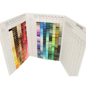 Gutermann Main Shade Card M92/2 - Polyester Thread Shade Card