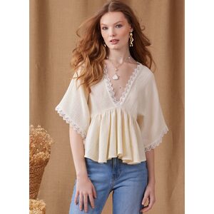 Simplicity Sewing Pattern S9951y5 Misses’ Top In Two Lengths size 18-26