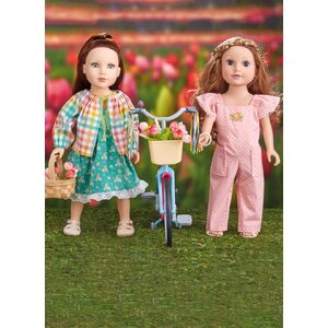 Simplicity Sewing Pattern S9975os 18″ Doll Clothes by Elaine Heigl Designs