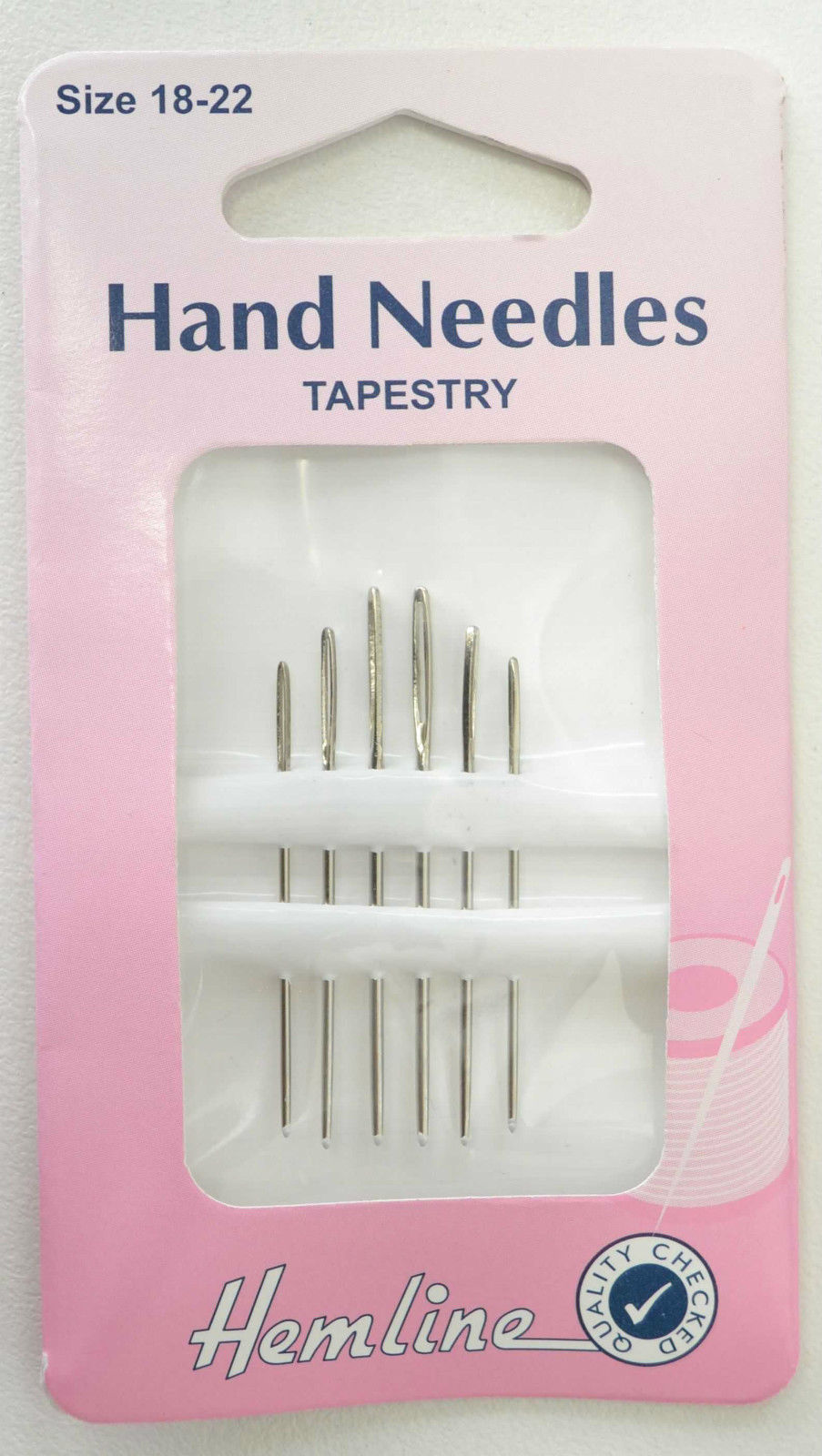 Hemline Hand Needles, Tapestry Needles Packet of 5/6, Please Select ...