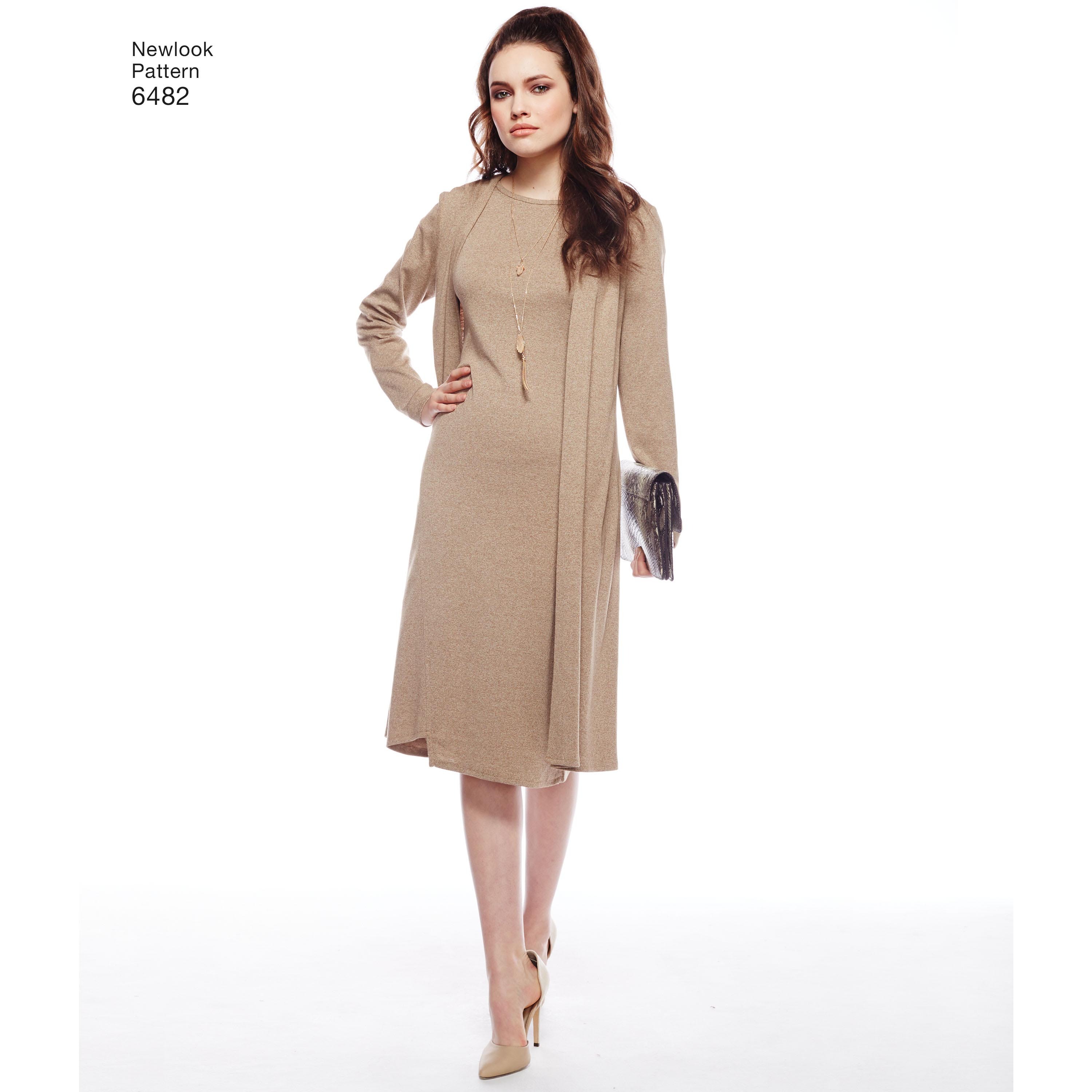 Knitted dress new look shop