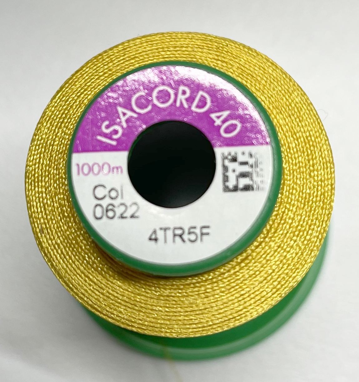 0922 - ASHLEY GOLD - ISACORD EMBROIDERY THREAD 40 WT — Sii Store