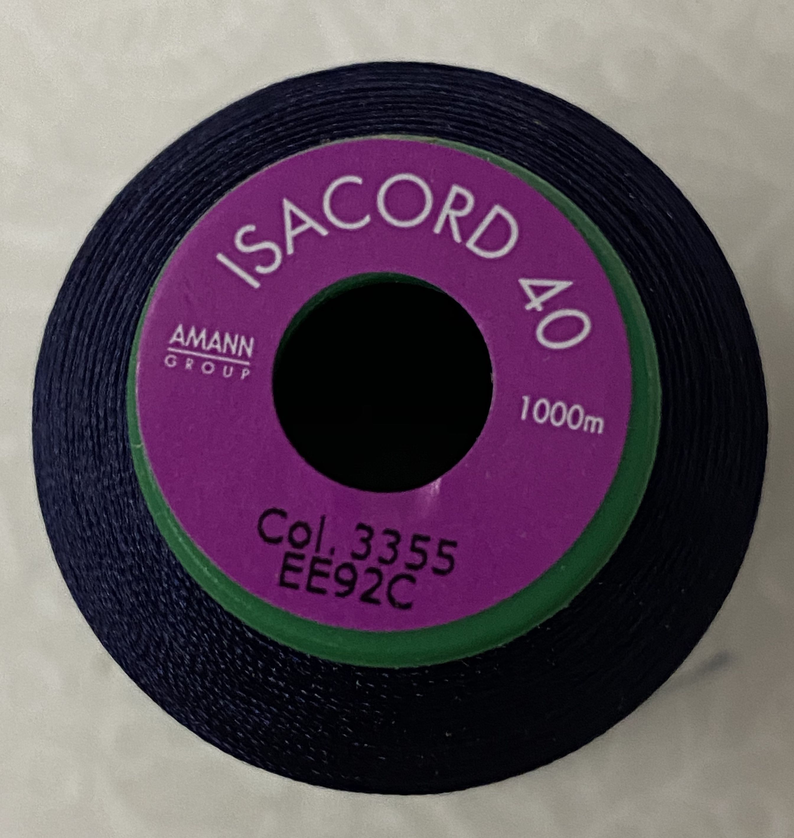 ISACORD 40, Universal Machine Embroidery / Sewing Thread, 1000m, Colour ...