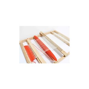 Birch Adjustable Weaving Loom, Natural Wood, 45 x 35cm, #020304
