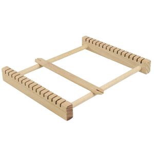Birch Weaving Loom, Natural Wood, 24.5 x 20cm, #020305