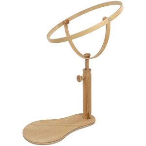 Birch Large Embroidery Hoop Stand, 28cm, Natural Wood, #020307