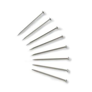 Craft Pins, 0.65 x 16mm, Silver-Coloured, 25g by Prym (021230)