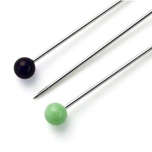 Prym Glass-Headed Pins, 0.60 x 30mm, Multi-Colour, 20g #029217