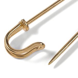Kilt Pin, 76mm, Gold-Coloured by Prym