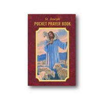 ST JOSEPH Pocket Prayer Book, 64 Pages, 64mm x 95mm, Softcover, Catholic Book Publishing Corp.